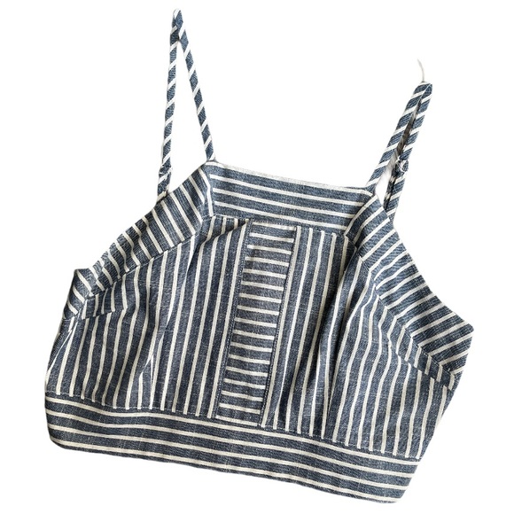 NWT Charlotte Russe | Striped Crop Top - Picture 1 of 7